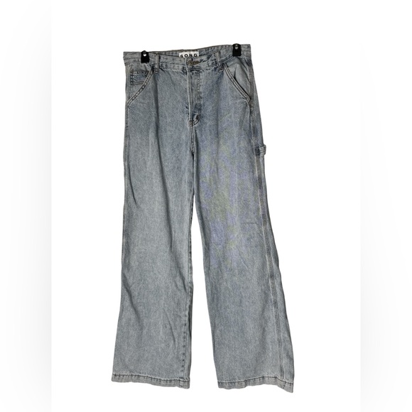 Women’s High Waisted Carpenter Wide Leg jeans - Picture 1 of 6